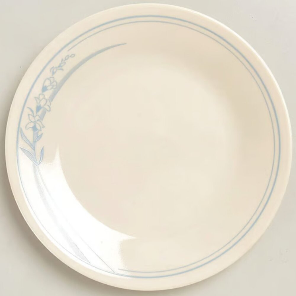 Corelle by Corning Bread & Butter Plate Blue Lily